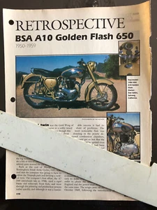 1950 - 1959 BSA GOLDEN FLASH 650 ARTICLE - Bild 1 von 1
