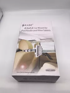 IPAD/tablet Car Mount for iPad/Kindle and other tablets, (White) BrandNew ZAZZ - Picture 1 of 7