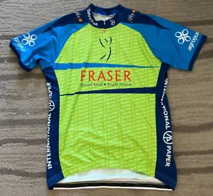 Jakroo Cycling Jersey Mens XL Natrel DYNO MOO FRASER - Picture 1 of 15