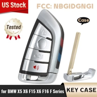 Mando a distancia carcasa llave para BMW X5 X6 F15 X6 F16 serie 7 2014-2018 NBGIDGNG1 Foto 1 de 4