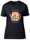 Personalised Official Tea Maker Womens T-Shirt Funny Surname Ladies Gift Tee
