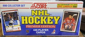 1990 Score NHL Hockey Collector Set Premier Edition 445 Complete Card Set Sealed - Picture 1 of 1