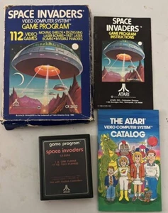 Space Invaders - Atari 2600 - komplett in Box CIB mit Handbuch - getestet & funktionsfähig - Bild 1 von 2