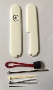 SCALES/HANDLES PLUS & 5 Accessories, with pen FOR Victorinox  KNIFE  91mm  - Picture 1 of 9