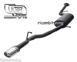 per TOYOTA IQ 1.0 Scarico Sportivo Omologato Marmitta ovale 95x65mm consegna 10d - Imagen 1 de 1