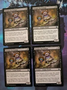 MTG 4 x The Lost Caverns Of Ixalan Uncommon SYNAPSE NECROMAGE  NM - Imagen 1 de 1