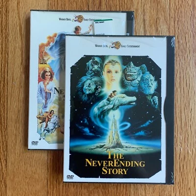 The NeverEnding Story I & II DVD LOT (Warner Bros, Snap Case) SEALED - Image 1 of 4