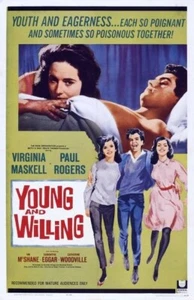 Historic The Wild And The Willing 1962 Movie Advertising Postcard - Picture 1 of 2
