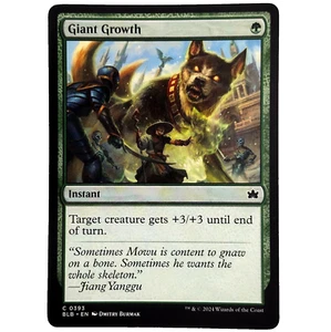 x4 Giant Growth Bloomburrow Instant Common Green Playset M/NM MTG BLB - Bild 1 von 3