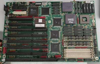 DFI 386-25/33UC REV.A + Intel 386DX-25MHZ + 4MB RAM + External Memory Card - Image 1 of 4