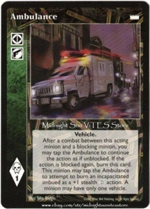 Ambulanza Signori della Notte V:TES VTES Vampiro CCG - Foto 1 di 1