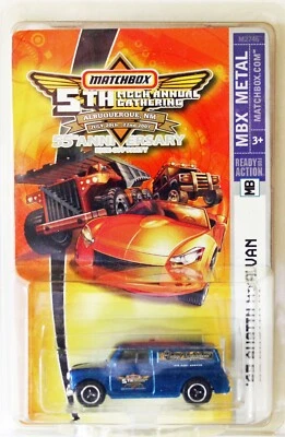 MATCHBOX AUSTIN MINI VAN CHROME BLUE MCCH 5th GATHERING CONVENTION 2007 - Image 1 of 2