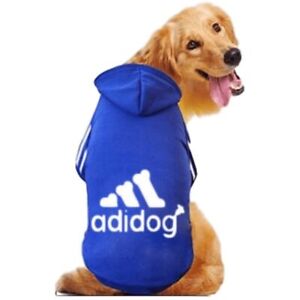 Adidog Clothes Fashion Dog Hoodie Pet Shirt Dogs Pets Sweater Jacket