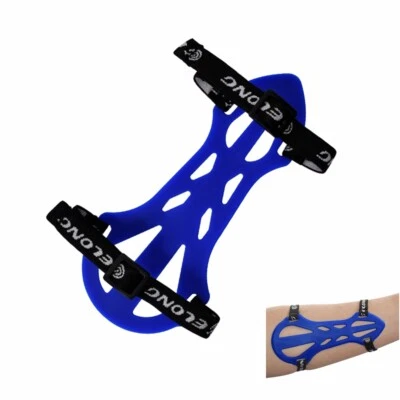 Youth Arm Guard Forearm Safe 2-Strap Archery Bow Shooting Protective 1PCS Blue - Image 1 of 4