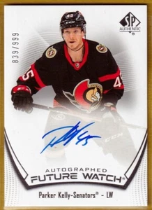 2021-22 SP Authentic Future Watch #140 Parker Kelly RC AUTO /999 (A) - Picture 1 of 2