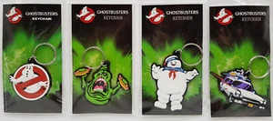 Ghostbusters Geisterjäger Schlüsselanhänger 5-6 cm Slimer Marshmallow Man - Bild 1 von 5
