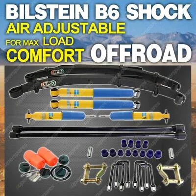 Bilstein Shock Absorbers EFS Leaf Spring Air Bag 50mm Lift Kit for Ford Courier - image 1 of 4