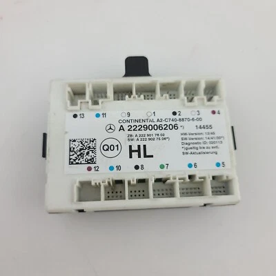 Fits Mercedes-Benz Rear Left Door Control Module Unit A2229006206 OEM - Image 1 of 4