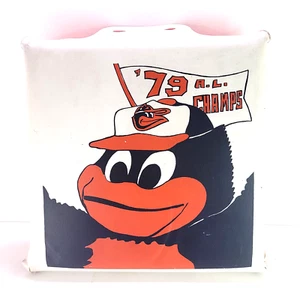 Baltimore Orioles O’s Vintage Esskay Seat Cushion 1979 American League Champions - Picture 1 of 17
