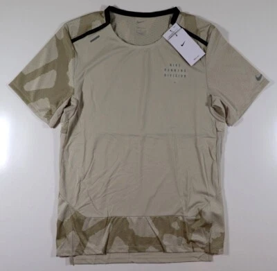 NIKE DRI FIT RUN DIVISION RISE 365 RUNNING TOP - RATTAN DQ4757-206 - MEN S 2XL - Image 1 of 4