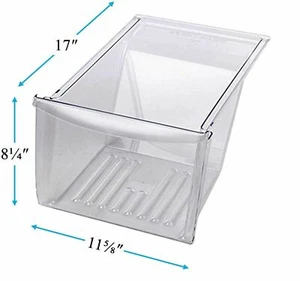 Bottom Crisper Drawer Compatible with Frigidaire Refrigerator FFHT1817LB9 - Picture 1 of 3