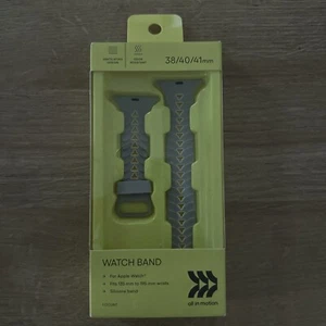 All In Motion Apple Watch Silicone Band 38/40/41 MM - Functional Gray - Zdjęcie 1 z 2