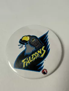 Vintage Springfield Falcons Vtg 90s AHL Hockey Rare Collectors Souvenir Fan Pin - Picture 1 of 4