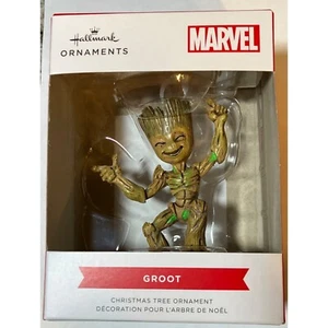 Hallmark Christmas Ornament Marvel Guardians of the Galaxy Groot Multi-Colored - Picture 1 of 9