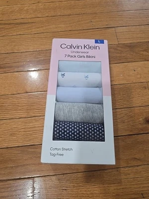 Calvin Klein Underwear 7 Pack Girl Bikini - Image 1 of 4