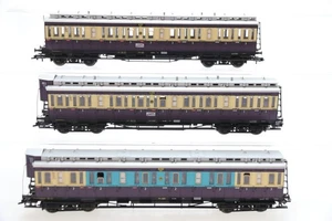 H0 FLEISCHMANN DRG Abteilwagen 2./3.Kl. 3.Kl. Personenwagen Konvolut AC N86 - Picture 1 of 4