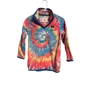 Simply Southern Tie Dye Fleece Pullover Youth Size Large - Picture 1 of 6
