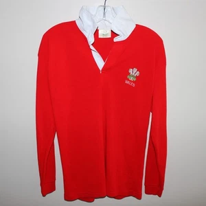 Jersey de rugby vintage Blarney Woollen Mills GALES hecho en Irlanda - Imagen 1 de 7