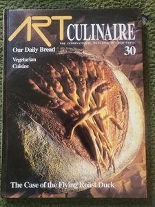 Art Culinaire 30 Fall 1993 Bread Vegetarian Cuisine Roast Duck - Picture 1 of 4