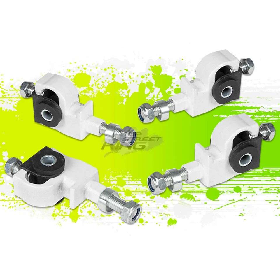 FOR HONDA/ACURA ACCORD CIVIC INTEGRA PRELUDE ADJUSTABLE FRONT UPPER CAMBER WH - Image 1 of 1