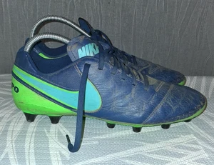 Nike Tiempo Genio II Leather AG Pro Fußballschuhe Herren 7 blau grün 844399-443 - Bild 1 von 8