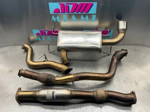 3" Exhaust Muffler System Kit + Downpipe - 2008-2014 Subaru Impreza WRX STI - Picture 1 of 20
