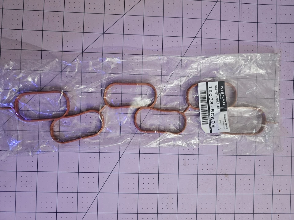 JUNTA PLENUM DE ADMISIÓN INFINITI Q50 3.0 TWIN TURBO OEM. (14032-5CA0B) Foto 1 de 1