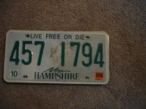 NEW HAMPSHIRE OLD MAN       *   LICENSE PLATE BUY ALL STATES HERE FREE SHIPPING - Picture 1 of 1