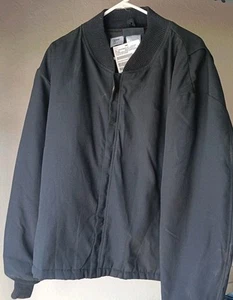 Neu mit Etikett New Workrite FR schwarze Nomex Jacke Bomber in Schwarz durchgehender Reißverschluss Herren Größe XXL - Bild 1 von 9