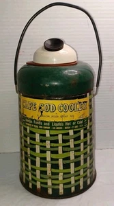 Rare Vintage 1950s CapeCod Cooler Rexall Drug Co 1/2 Gallon W/Original Atlas Jar - Bild 1 von 24