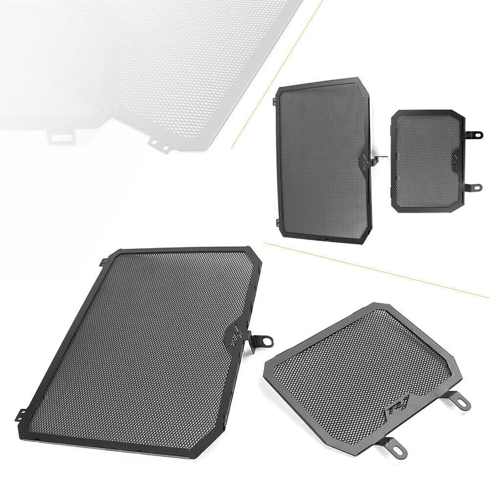 2 Pcs Radiator Grill Grille Guard Cover Protector For Yamaha YZF-R1 2015 2016 17 Foto 1 de 4