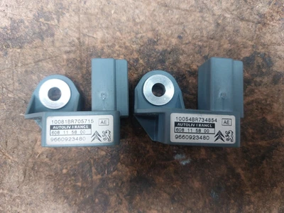 PAIR OF Peugeot RCZ / 308 CC Crash Impact Sensors 9660923480 GT THP HDI 308CC - Image 1 of 2