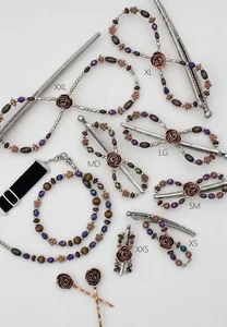 Lilla Rose Copper Rose  Flexi Hair Clip FX-1874 M (Medium) - Picture 1 of 2