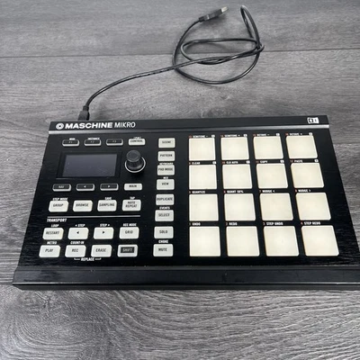 Native Instruments Maschine Mikro MK2 USB Midi Controller - Black Used (No Box) - Image 1 of 4