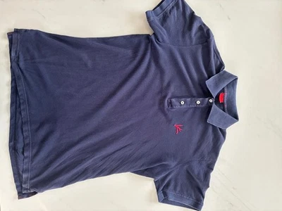 Isaia Men Top S Short Sleeve Polo Shirt Navy Limited Edition VHTF Popular Produc - Image 1 of 4