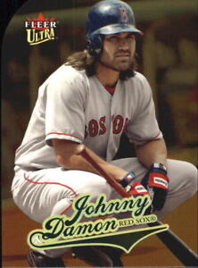 2004 Ultra Gold Medallion Boston Red Sox Baseball Card #291 Johnny Damon