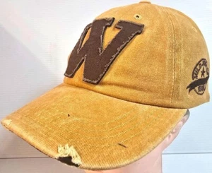 W VINTAGE STRAP BACK BASEBALL CAPS - SELECT YOUR COLOR - Picture 1 of 11