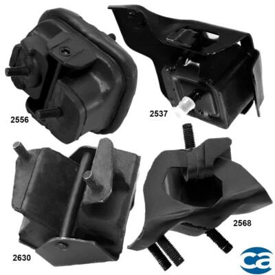 Montaje motor motor y transmisión automática. Juego de 4 soportes para Buick Electra 1985 V6 4,3 L Foto 1 de 4