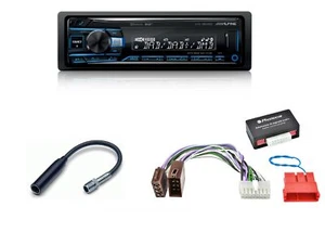 Autoradio Alpine DAB 1 Din per Mercedes Classe E (W210) con sistema amplificato - Imagen 1 de 12