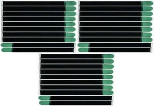 30 Klettkabelbinder 800 x 50mm dunkelgrün Klett Kabelbinder Klettband Kabelklett - Bild 1 von 9